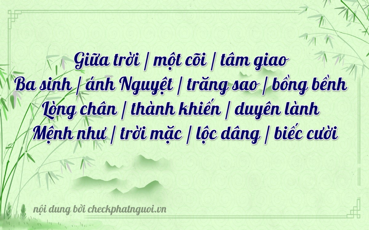 Bài thơ ý nghĩa cho <b>biển số 37B2-36180</b> tại website checkphatnguoi.vn