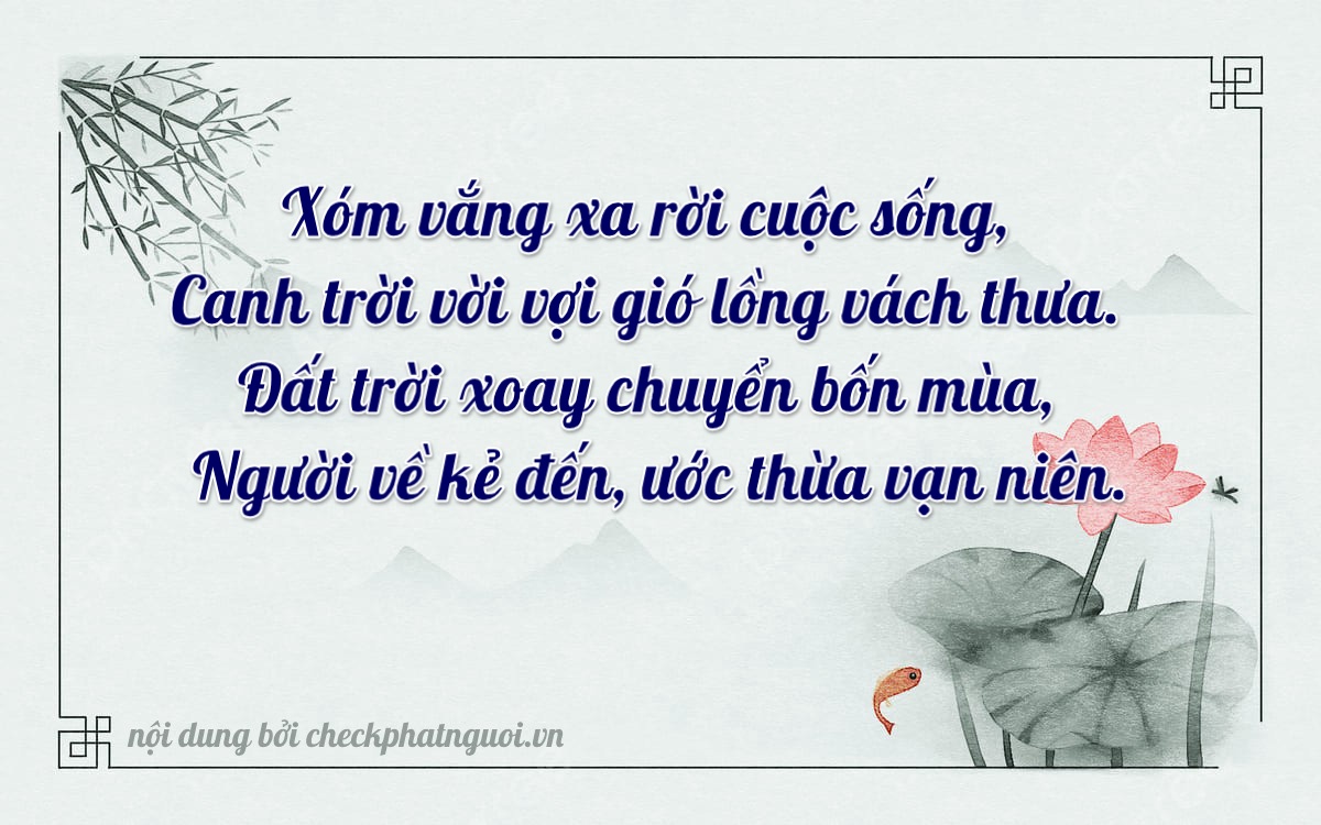 Bài thơ ý nghĩa cho <b>biển số 37B-25797</b> tại website checkphatnguoi.vn