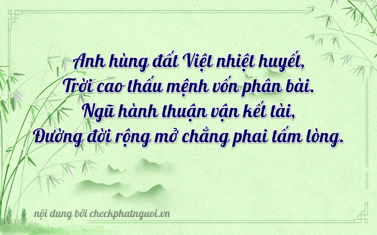 Bài thơ ý nghĩa cho <b>biển số 37B3-07065</b> tại website checkphatnguoi.vn