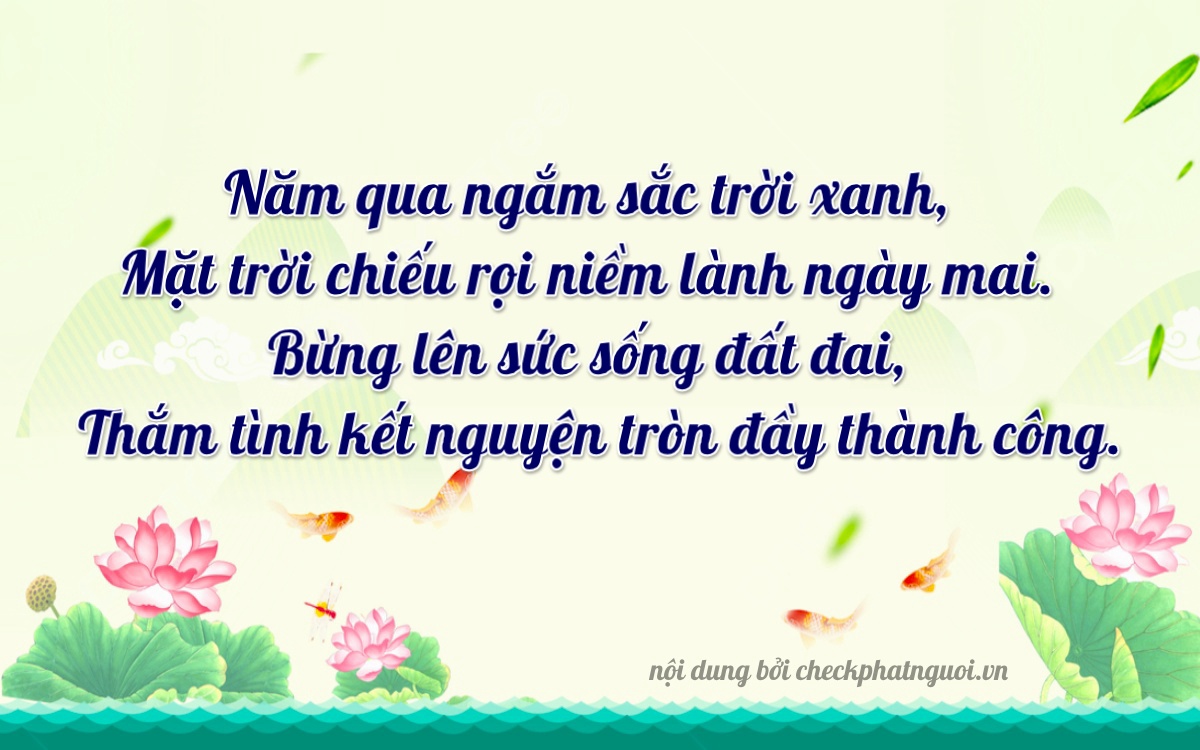 Bài thơ ý nghĩa cho <b>biển số 37B3-10183</b> tại website checkphatnguoi.vn