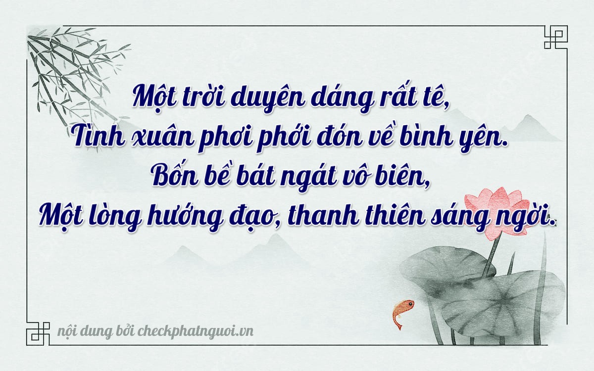 Bài thơ ý nghĩa cho <b>biển số 37B3-12944</b> tại website checkphatnguoi.vn