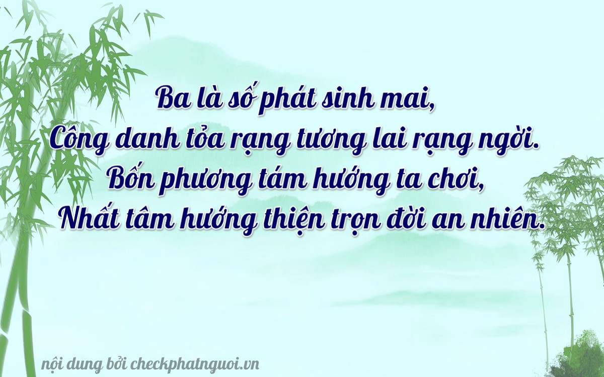Bài thơ ý nghĩa cho <b>biển số 37C1-10415</b> tại website checkphatnguoi.vn