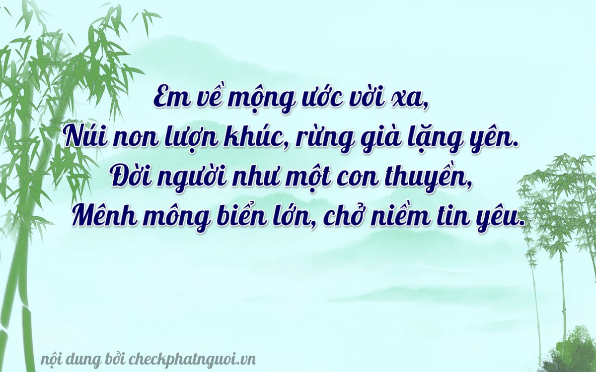 Bài thơ ý nghĩa cho <b>biển số 37C-26781</b> tại website checkphatnguoi.vn