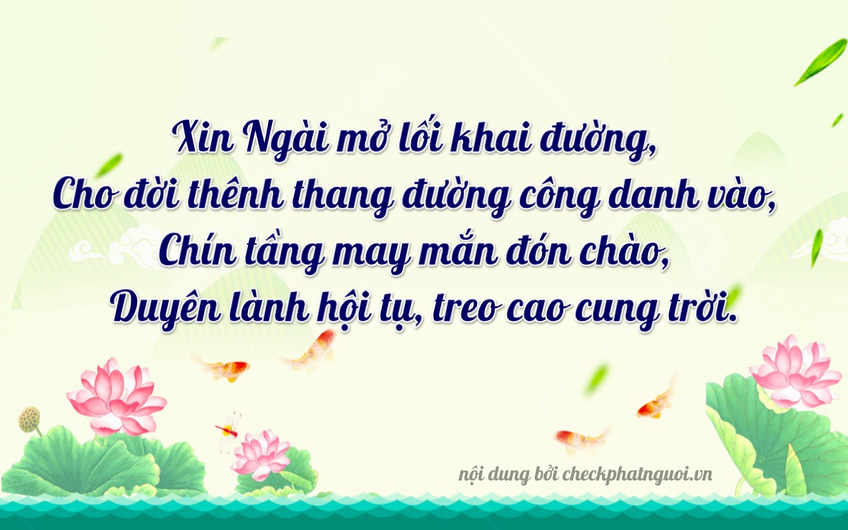 Bài thơ ý nghĩa cho <b>biển số 37C-30986</b> tại website checkphatnguoi.vn