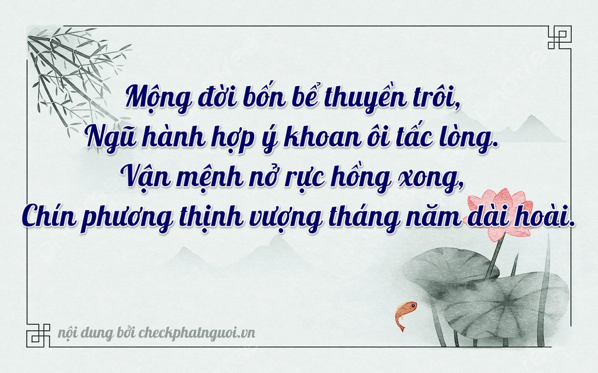 Bài thơ ý nghĩa cho <b>biển số 37C-40495</b> tại website checkphatnguoi.vn