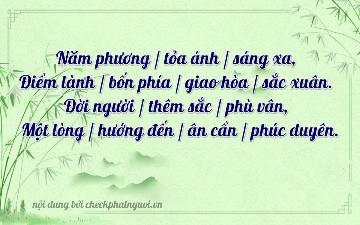 Bài thơ ý nghĩa cho <b>biển số 37C-48801</b> tại website checkphatnguoi.vn