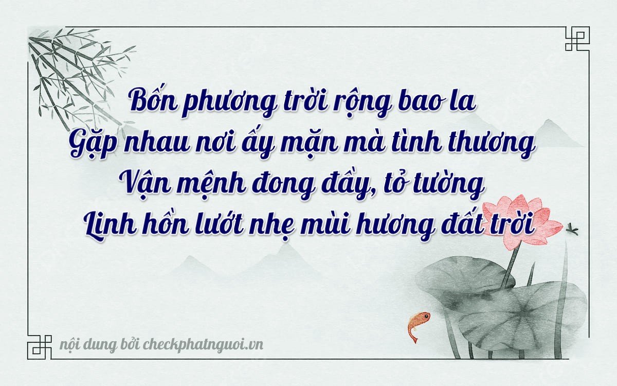 Bài thơ ý nghĩa cho <b>biển số 37CA-04008</b> tại website checkphatnguoi.vn