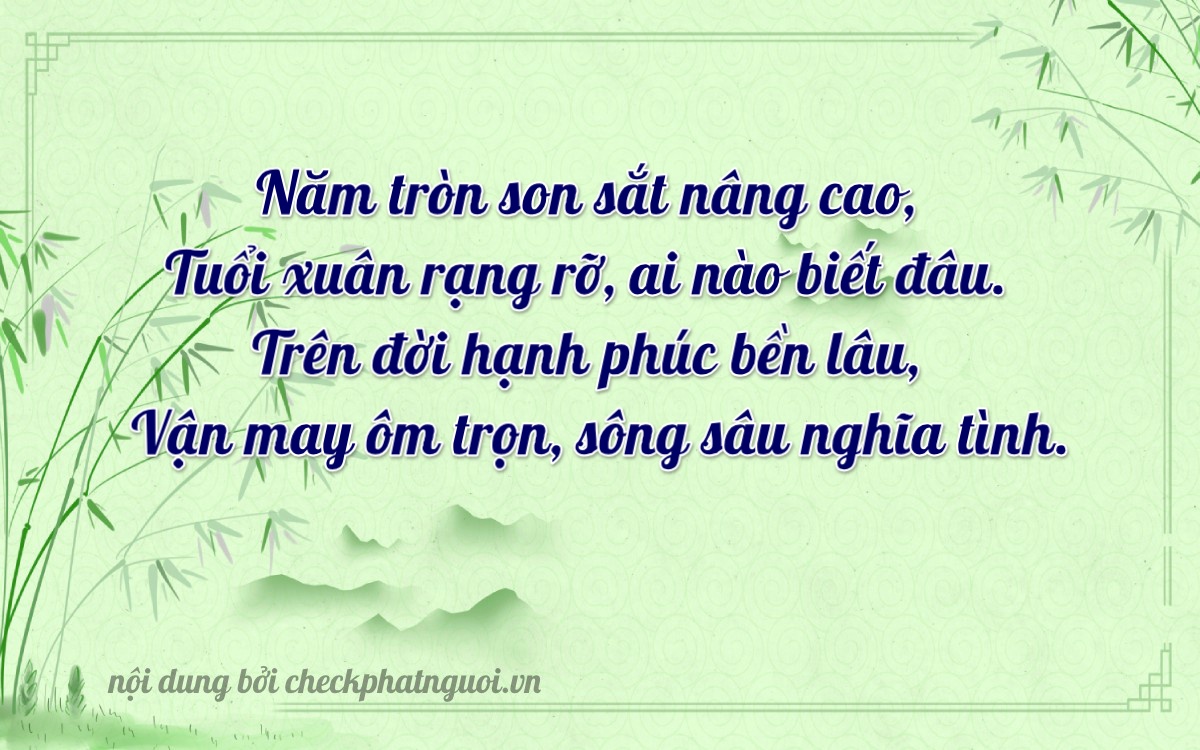 Bài thơ ý nghĩa cho <b>biển số 37D-01570</b> tại website checkphatnguoi.vn