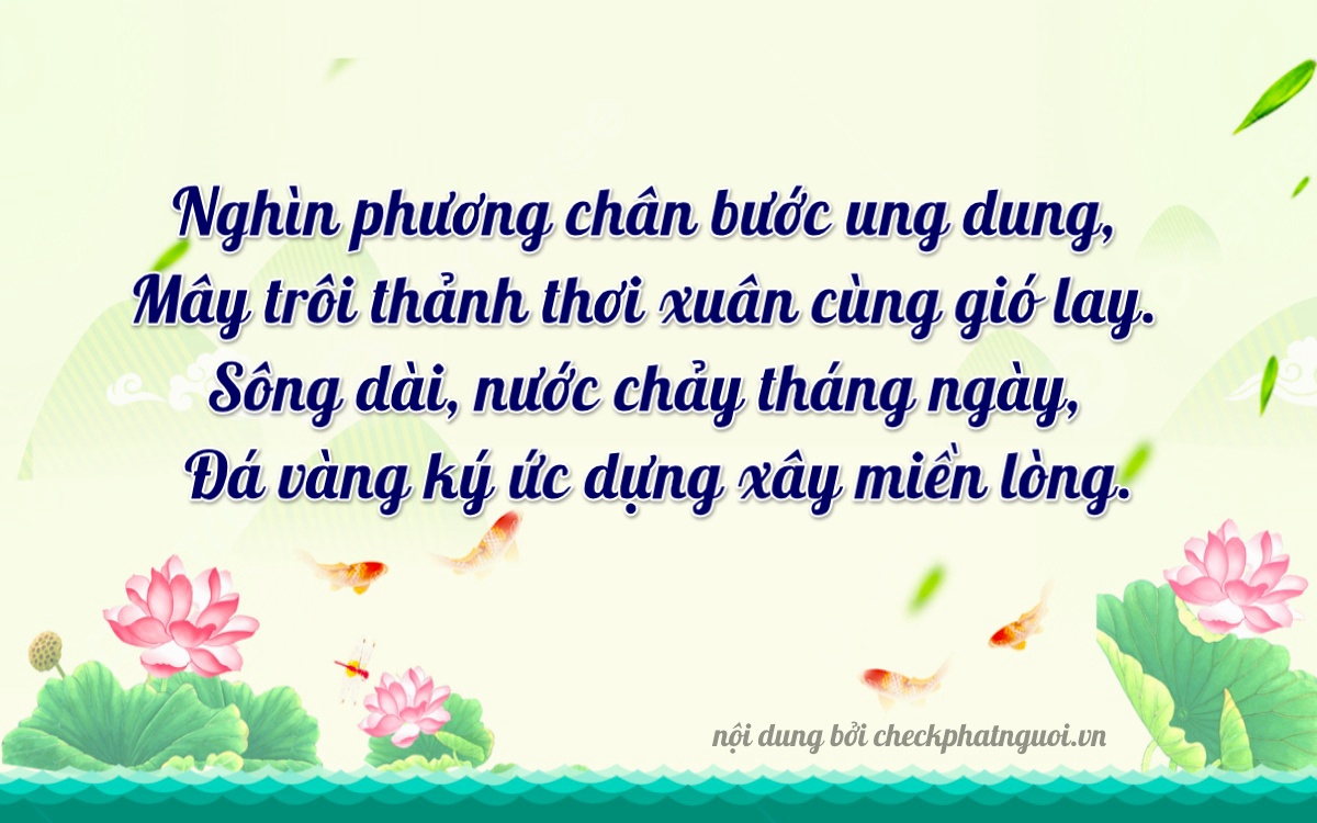 Bài thơ ý nghĩa cho <b>biển số 37D-03646</b> tại website checkphatnguoi.vn