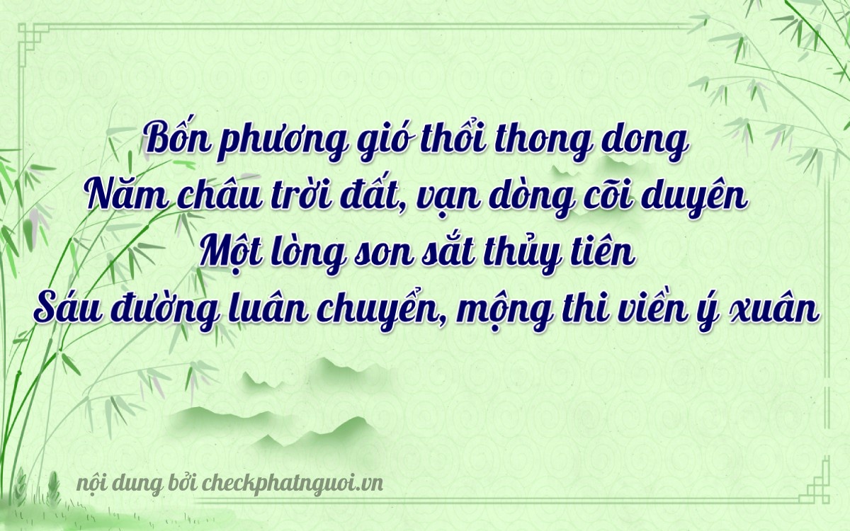 Bài thơ ý nghĩa cho <b>biển số 37F2-52162</b> tại website checkphatnguoi.vn