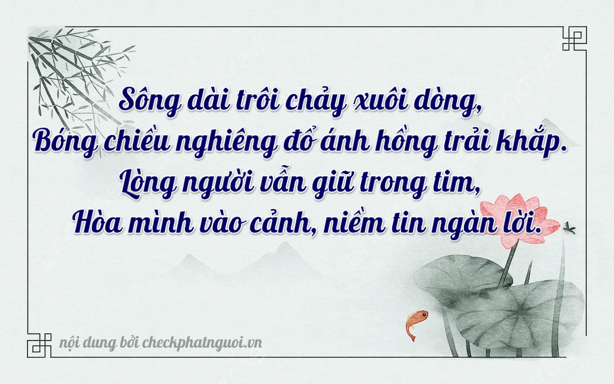 Bài thơ ý nghĩa cho <b>biển số 37H-33075</b> tại website checkphatnguoi.vn