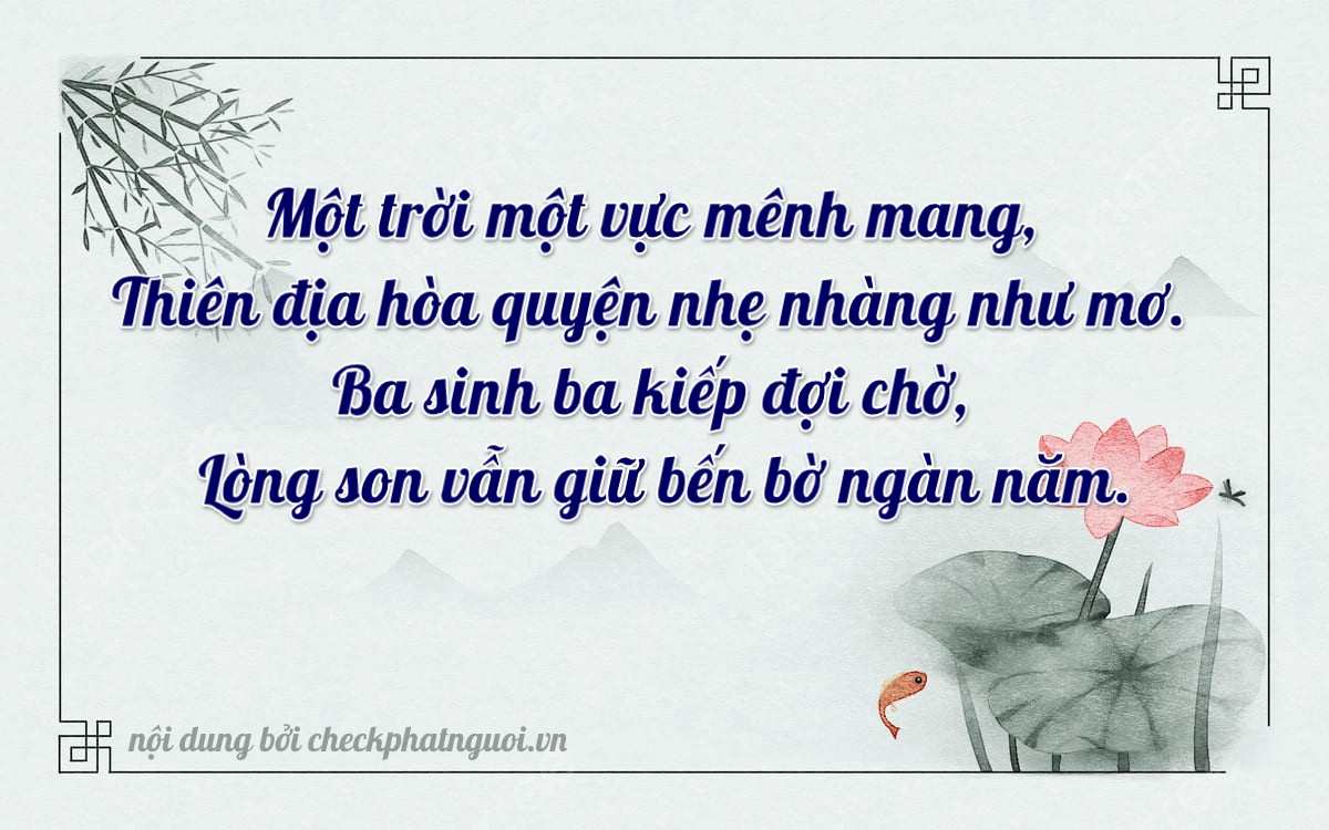 Bài thơ ý nghĩa cho <b>biển số 37K-00136</b> tại website checkphatnguoi.vn