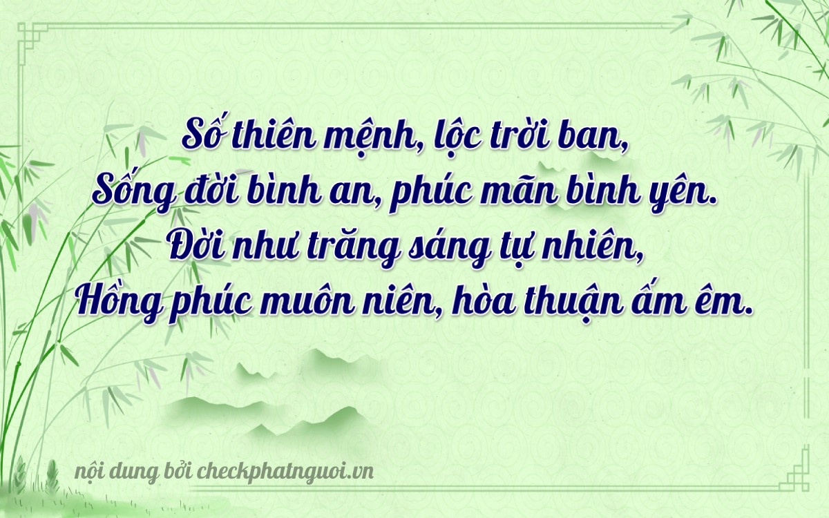 Bài thơ ý nghĩa cho <b>biển số 37K-03891</b> tại website checkphatnguoi.vn