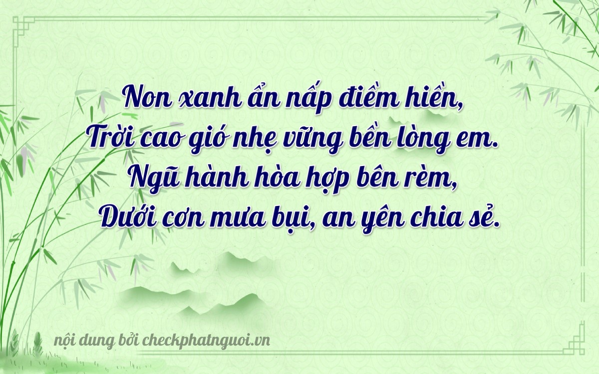 Bài thơ ý nghĩa cho <b>biển số 37K-13545</b> tại website checkphatnguoi.vn