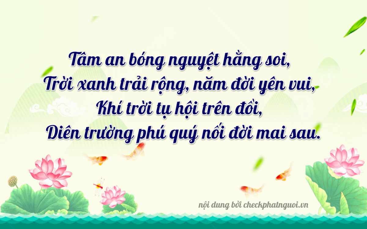 Bài thơ ý nghĩa cho <b>biển số 37K1-97777</b> tại website checkphatnguoi.vn