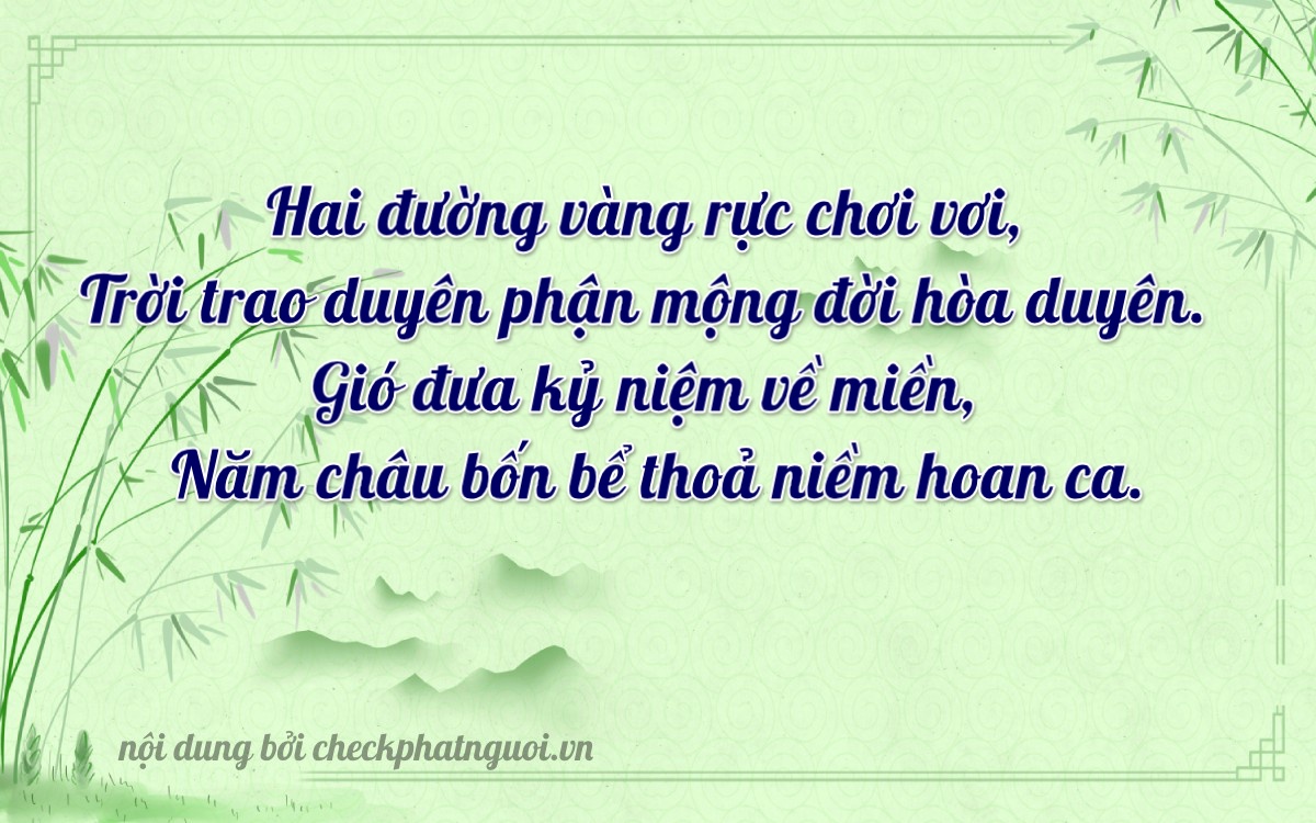 Bài thơ ý nghĩa cho <b>biển số 37K-20929</b> tại website checkphatnguoi.vn