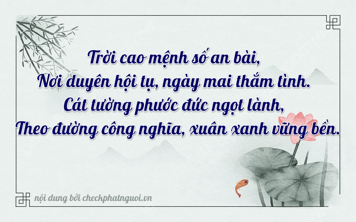 Bài thơ ý nghĩa cho <b>biển số 37K-21298</b> tại website checkphatnguoi.vn