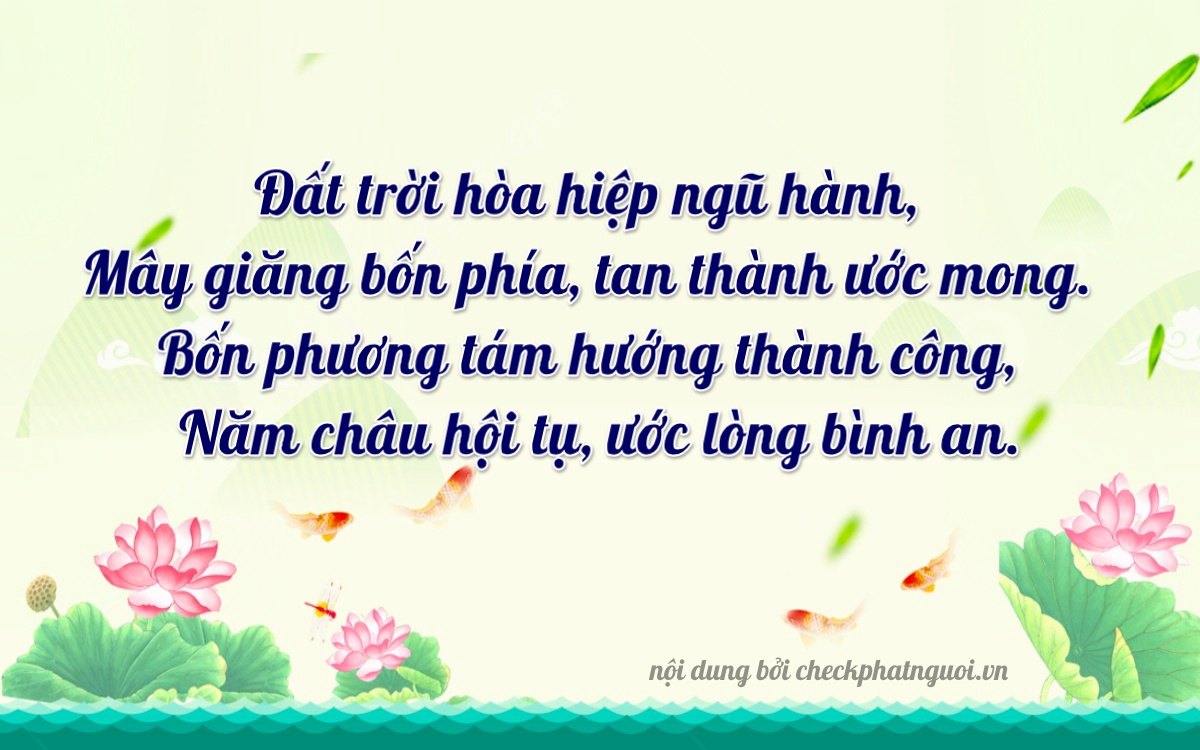 Bài thơ ý nghĩa cho <b>biển số 37K-21815</b> tại website checkphatnguoi.vn