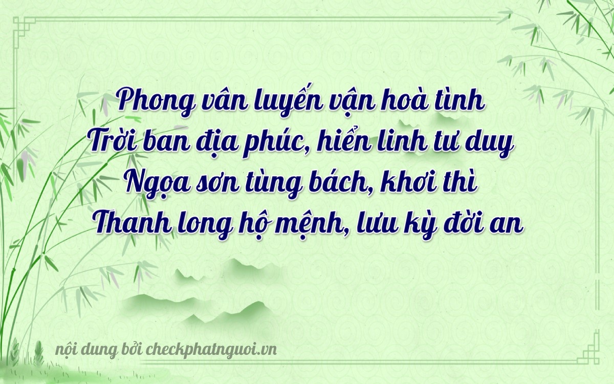 Bài thơ ý nghĩa cho <b>biển số 37K-22944</b> tại website checkphatnguoi.vn