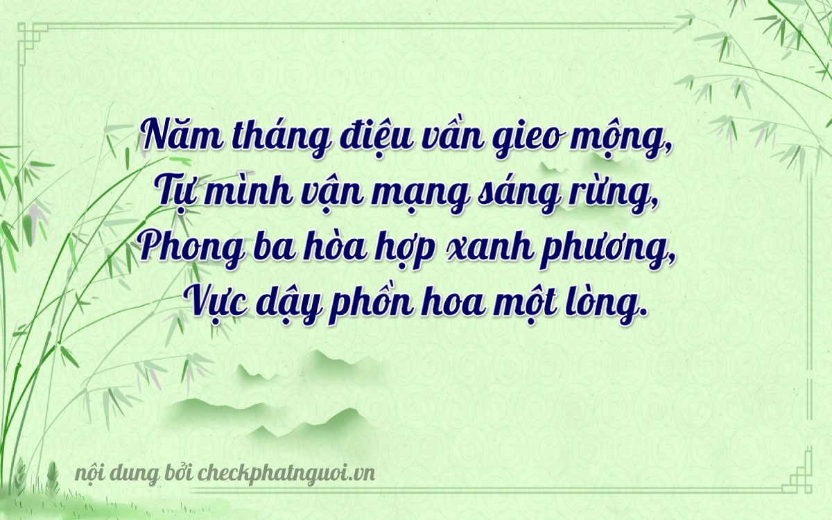 Bài thơ ý nghĩa cho <b>biển số 37K-25014</b> tại website checkphatnguoi.vn