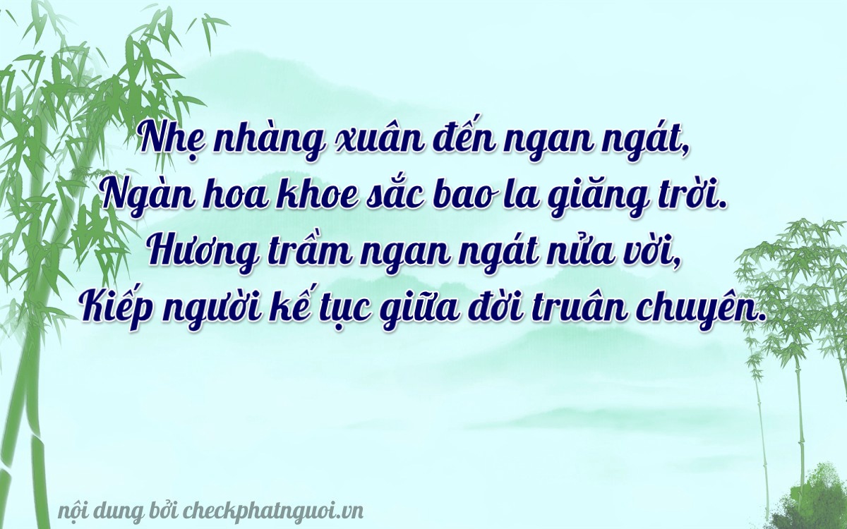 Bài thơ ý nghĩa cho <b>biển số 37K-28165</b> tại website checkphatnguoi.vn