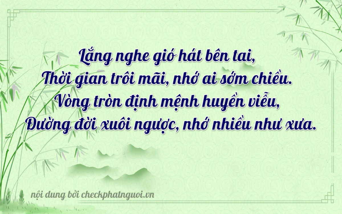 Bài thơ ý nghĩa cho <b>biển số 37K-29330</b> tại website checkphatnguoi.vn