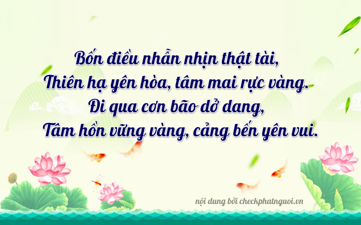 Bài thơ ý nghĩa cho <b>biển số 37K-30946</b> tại website checkphatnguoi.vn