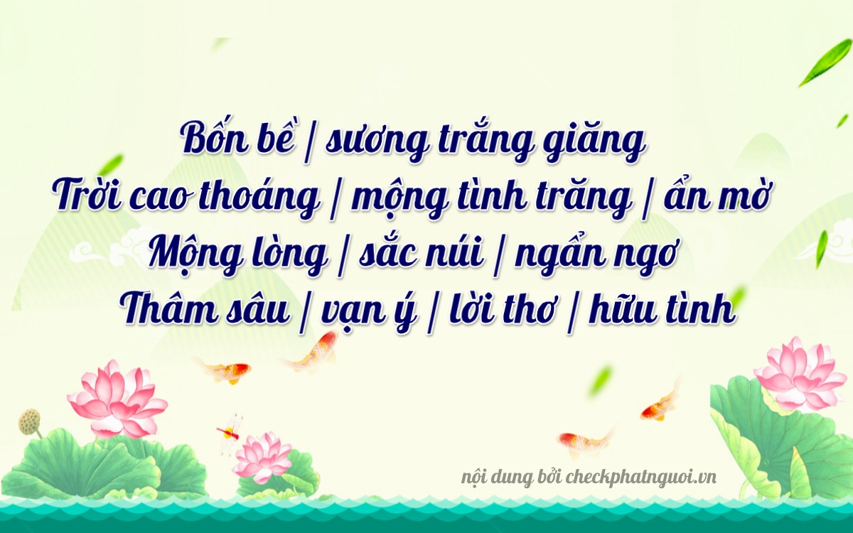 Bài thơ ý nghĩa cho <b>biển số 37K-33042</b> tại website checkphatnguoi.vn