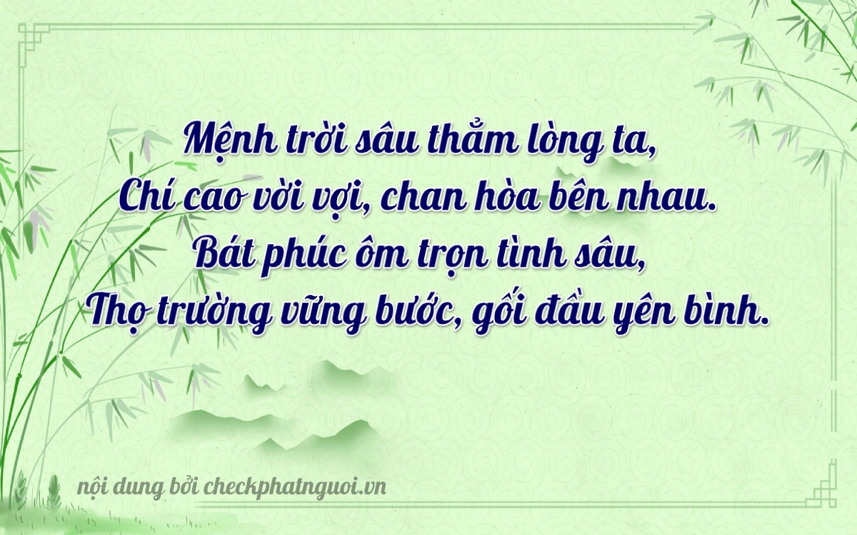 Bài thơ ý nghĩa cho <b>biển số 37K-38615</b> tại website checkphatnguoi.vn