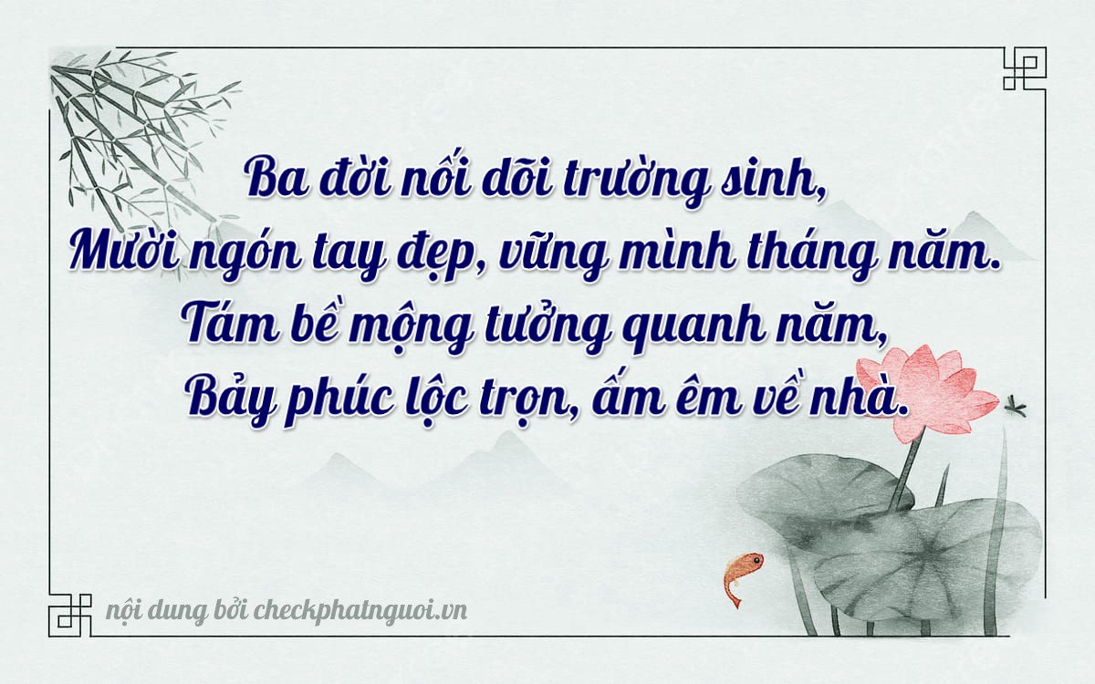 Bài thơ ý nghĩa cho <b>biển số 37K-39837</b> tại website checkphatnguoi.vn