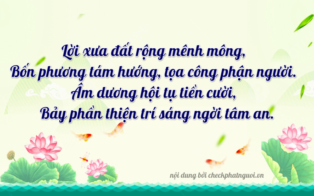 Bài thơ ý nghĩa cho <b>biển số 37K-46274</b> tại website checkphatnguoi.vn