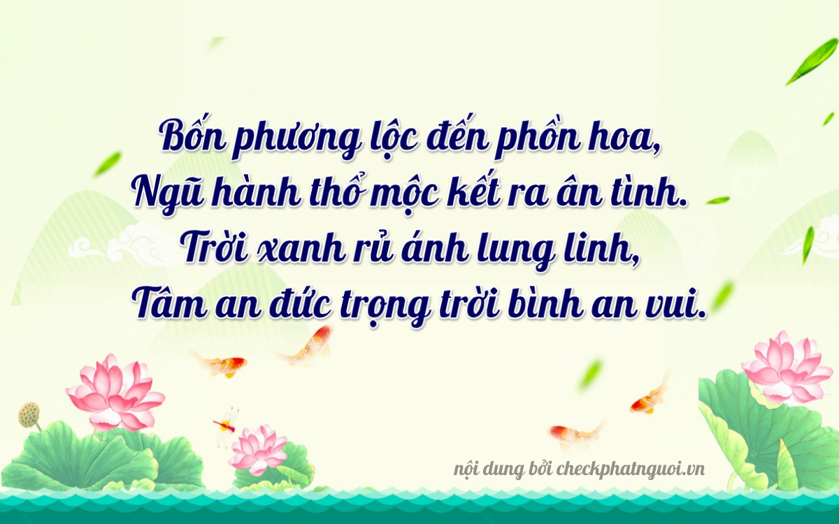 Bài thơ ý nghĩa cho <b>biển số 37K-46452</b> tại website checkphatnguoi.vn