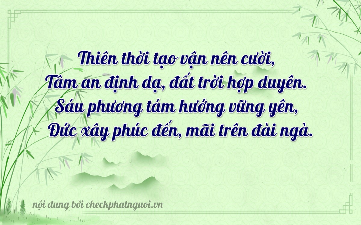 Bài thơ ý nghĩa cho <b>biển số 37K-49962</b> tại website checkphatnguoi.vn