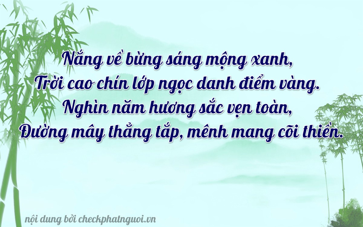 Bài thơ ý nghĩa cho <b>biển số 37K-55008</b> tại website checkphatnguoi.vn