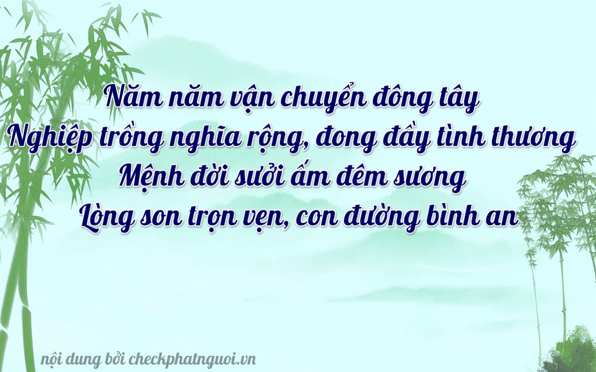 Bài thơ ý nghĩa cho <b>biển số 37K-55023</b> tại website checkphatnguoi.vn