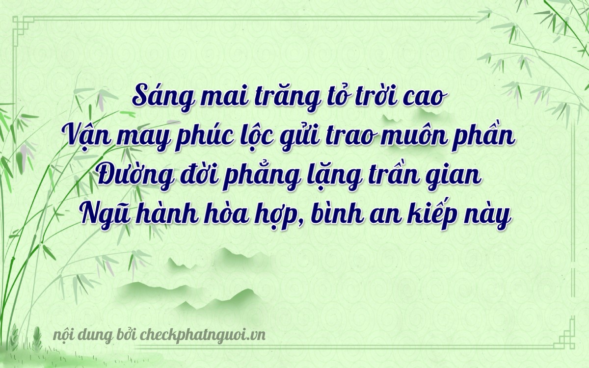 Bài thơ ý nghĩa cho <b>biển số 37L2-23656</b> tại website checkphatnguoi.vn