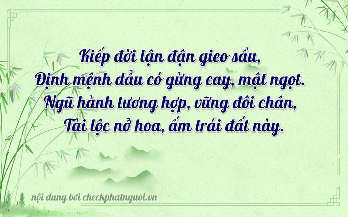 Bài thơ ý nghĩa cho <b>biển số 37M1-64422</b> tại website checkphatnguoi.vn