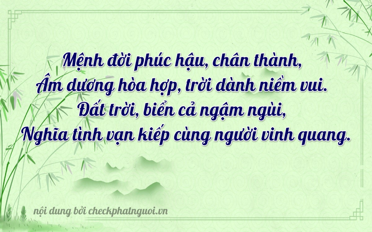 Bài thơ ý nghĩa cho <b>biển số 37M1-88662</b> tại website checkphatnguoi.vn