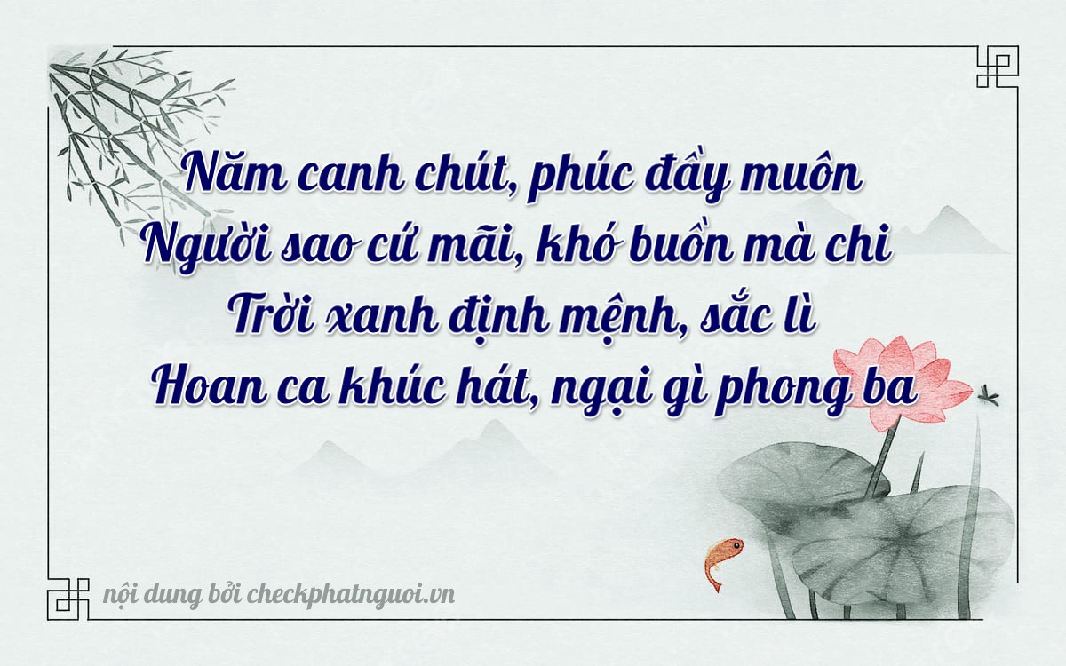 Bài thơ ý nghĩa cho <b>biển số 37M1-90524</b> tại website checkphatnguoi.vn