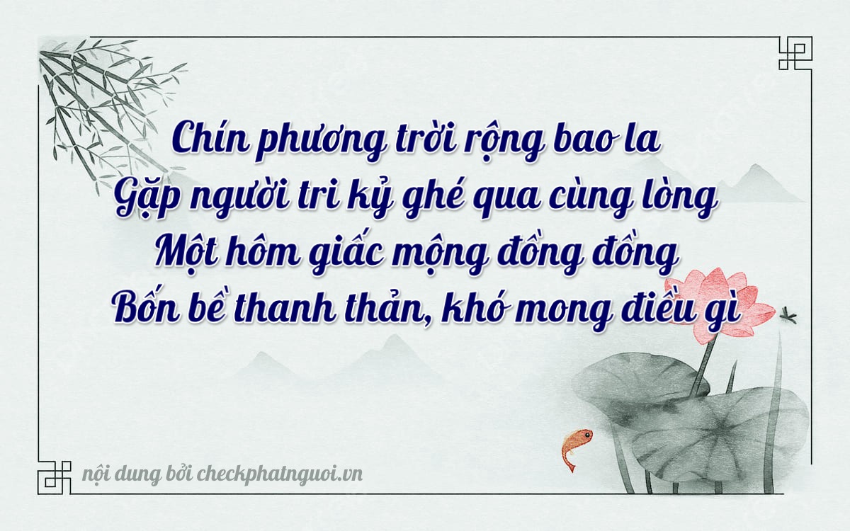 Bài thơ ý nghĩa cho <b>biển số 37M1-97148</b> tại website checkphatnguoi.vn