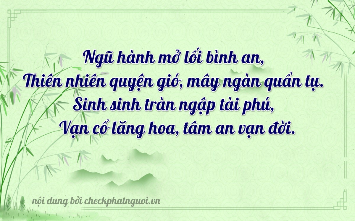 Bài thơ ý nghĩa cho <b>biển số 37N1-49846</b> tại website checkphatnguoi.vn