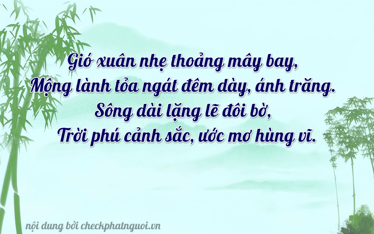 Bài thơ ý nghĩa cho <b>biển số 37N-90394</b> tại website checkphatnguoi.vn