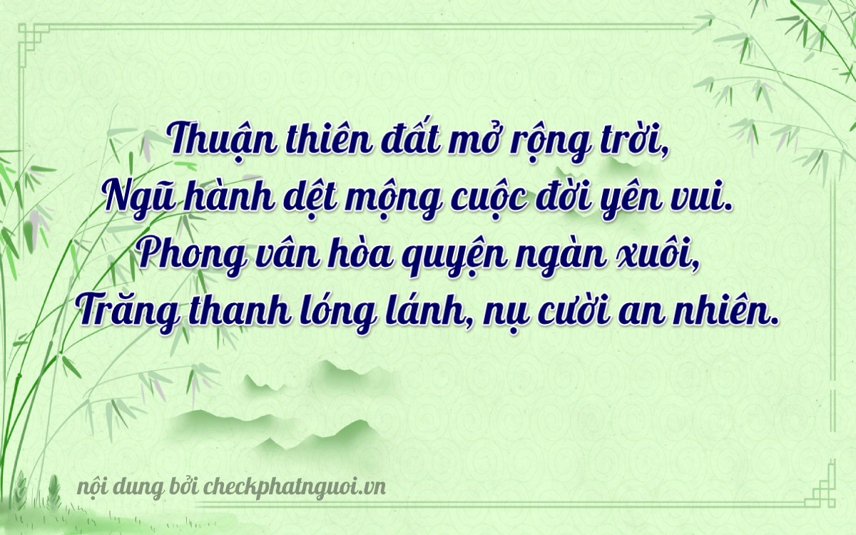 Bài thơ ý nghĩa cho <b>biển số 37P1-66314</b> tại website checkphatnguoi.vn