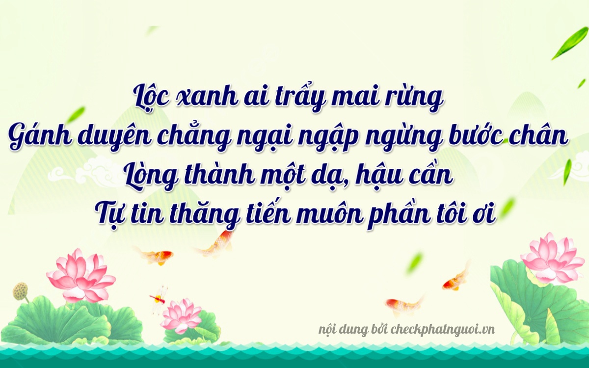 Bài thơ ý nghĩa cho <b>biển số 37P1-68524</b> tại website checkphatnguoi.vn