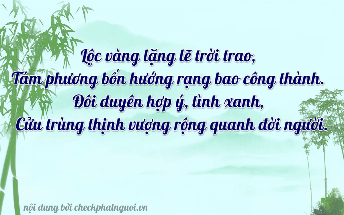 Bài thơ ý nghĩa cho <b>biển số 37P-18296</b> tại website checkphatnguoi.vn