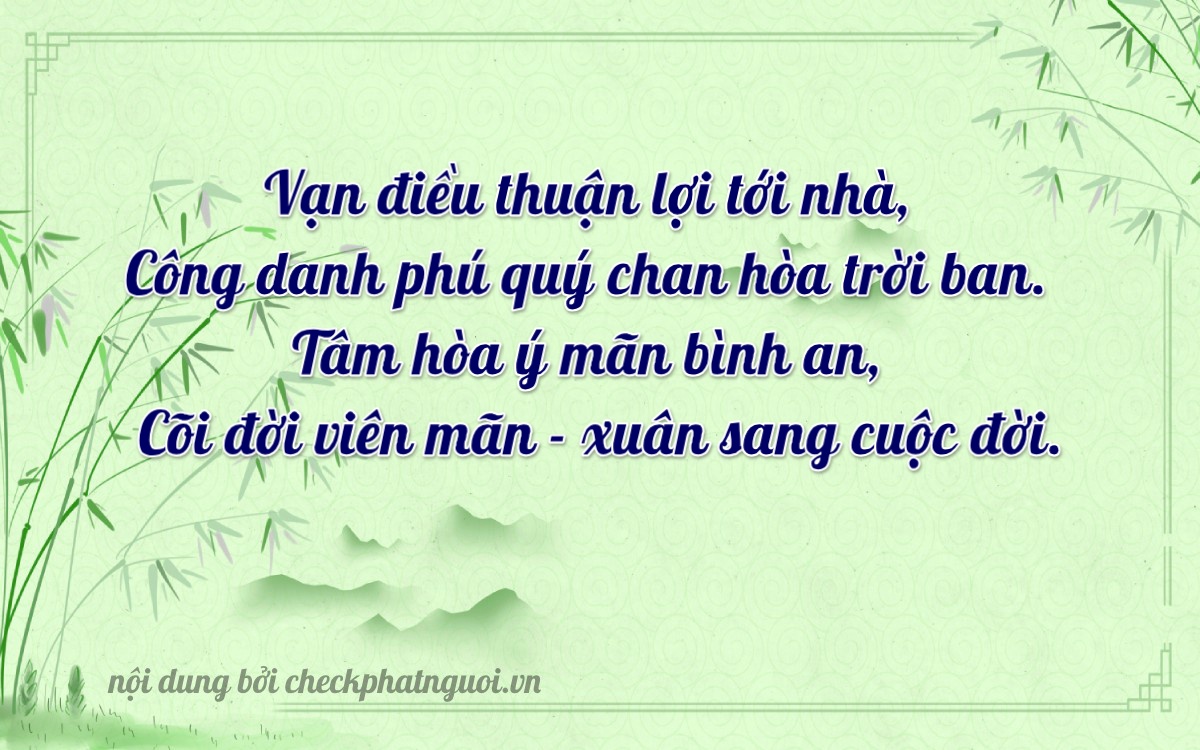 Bài thơ ý nghĩa cho <b>biển số 38A-15000</b> tại website checkphatnguoi.vn