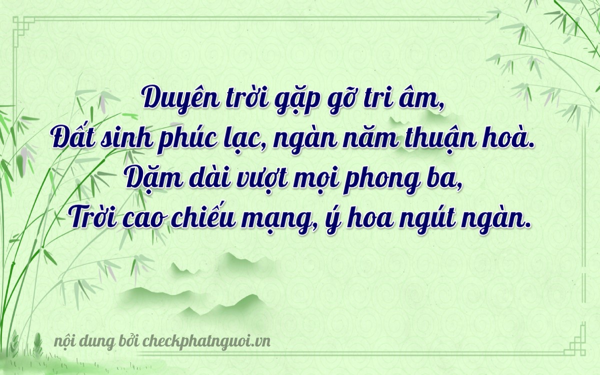 Bài thơ ý nghĩa cho <b>biển số 38A-39379</b> tại website checkphatnguoi.vn
