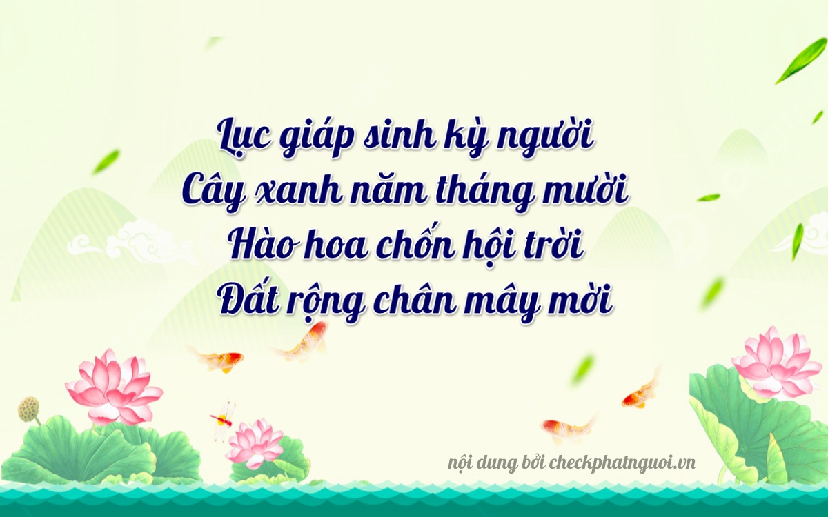 Bài thơ ý nghĩa cho <b>biển số 38A-63001</b> tại website checkphatnguoi.vn