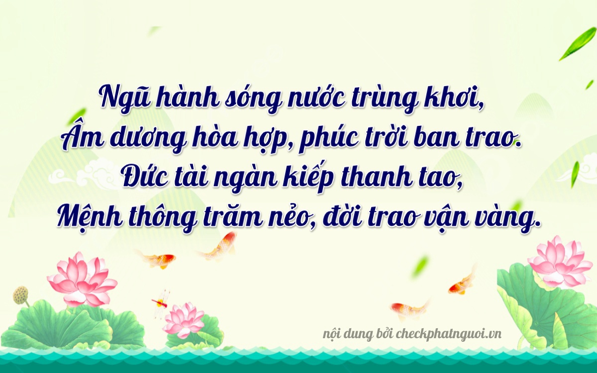 Bài thơ ý nghĩa cho <b>biển số 38A-64448</b> tại website checkphatnguoi.vn