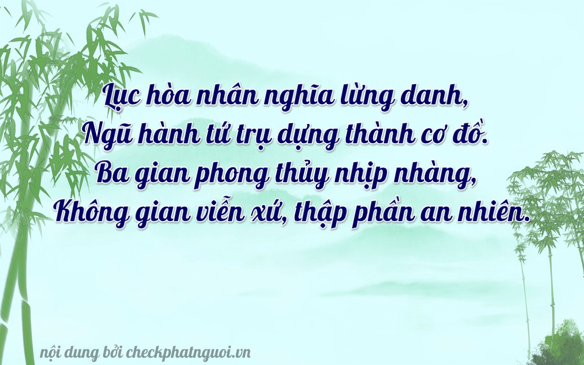 Bài thơ ý nghĩa cho <b>biển số 38A-65330</b> tại website checkphatnguoi.vn